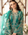 Maria B Design Sea-Green Organza Suite - Image 5