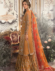 Maria B Design Mustard Organza Gharara - Image 4