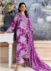 Ramsha  Purple Silk Suite